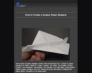 make a paper airplane Screenshot 3