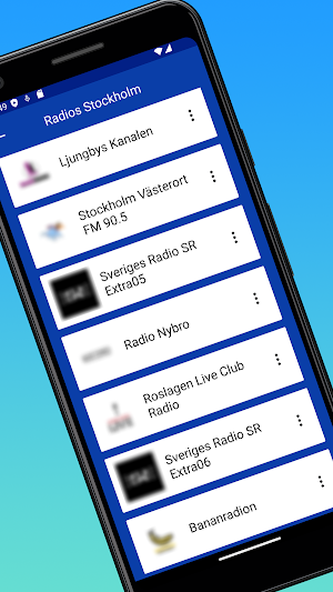 SR P4 Västernorrland Radio App Screenshot 3