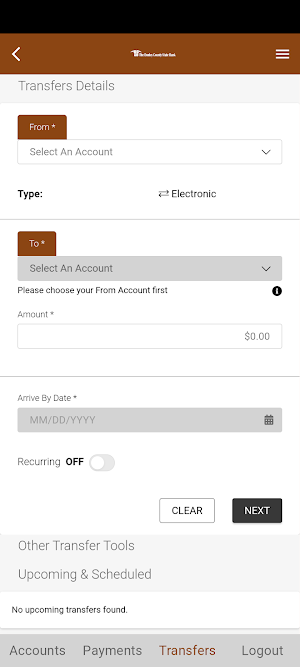Donley Bank Mobile App Screenshot 2