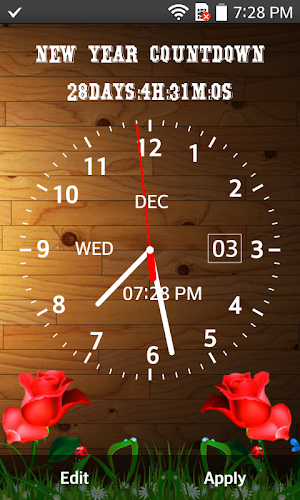 Clock Live Wallpaper - Analog, Digital Clock 2021 Screenshot 1
