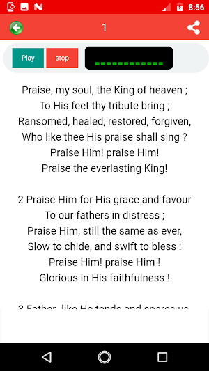Sacred Songs and Solos with tunes (audio) offline Screenshot 1