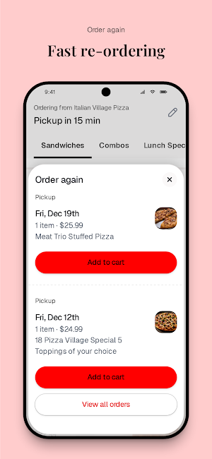 Italian Village Pizza To Go Screenshot 3