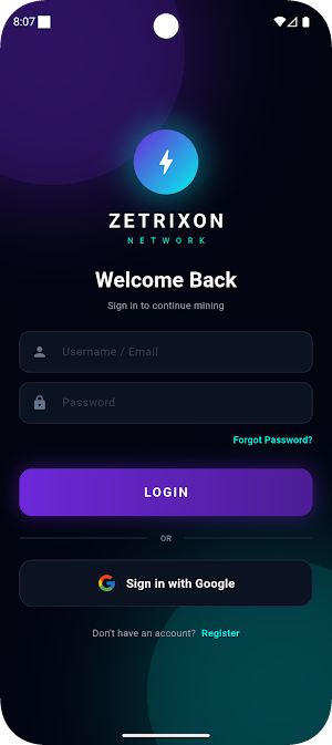 Zetrixon Network: Future Asset Screenshot 3