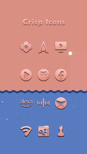 Crisp Red Icons Screenshot 3