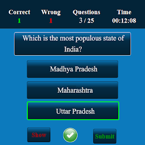 Population in India MCQ Screenshot 3