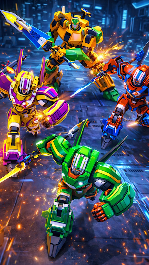 Robot Transform: Runner Game screenshot 6