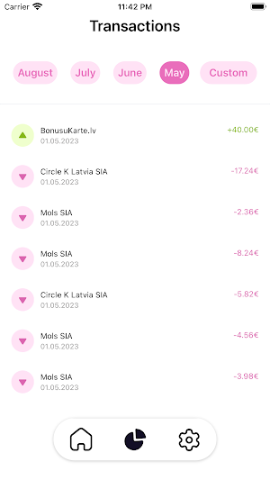 Bonusukarte Screenshot 2