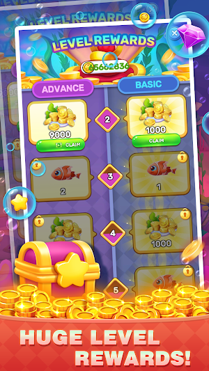 Solitaire Fortune - aquarium Screenshot 0