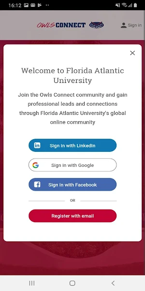 Florida Atlantic University Screenshot 2