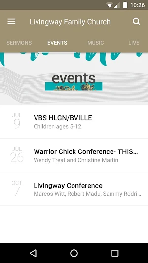 Livingway Family Church Screenshot 1