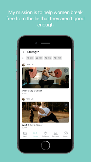 Torie Lin Fitness Screenshot 3