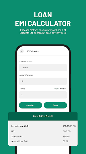 LoanPal - EMI Loan Calculator Screenshot 2