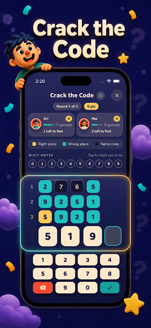 Guess the Number - Party Game Screenshot 1