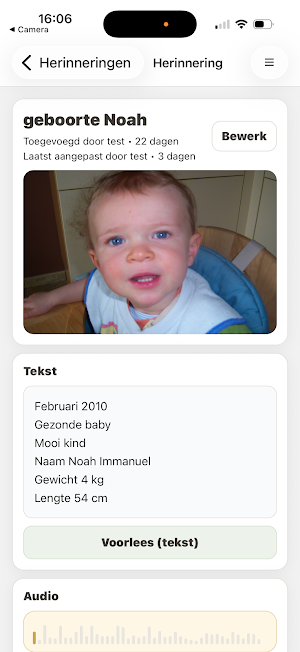 Memory Lane - Family Memories Screenshot 0