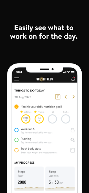 Sol Fitness Screenshot 3