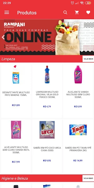 Supermercado Rampani Screenshot 0