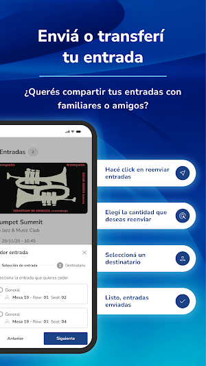 TuEntrada Wallet Screenshot 2