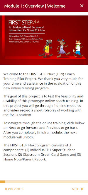 First Step Screenshot 3