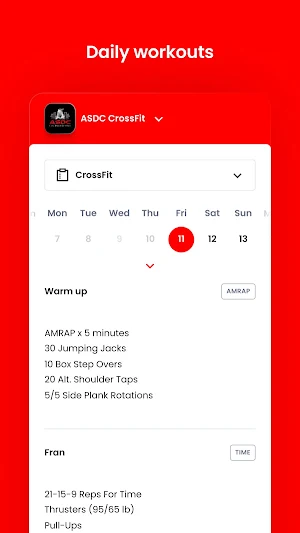 ASDC CrossFit Screenshot 3