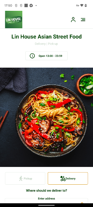 Lin Asian Street Food Screenshot 0