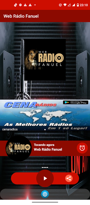 Web Rádio Fanuel Screenshot 1
