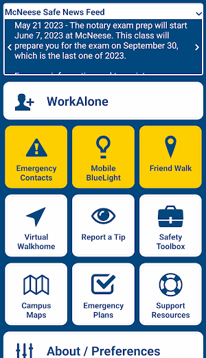 McNeese Safe Screenshot 0