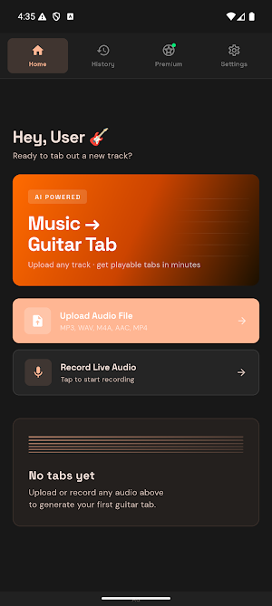 Guitar Sheet AI Screenshot 1
