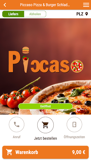Piccaso Pizza&Burger Schladen Screenshot 0