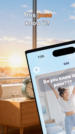 PoseUp: Alarm Challenge Screenshot 0