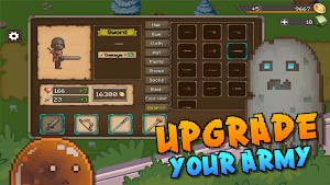 Pixel Zombie War Z Defense Screenshot 2