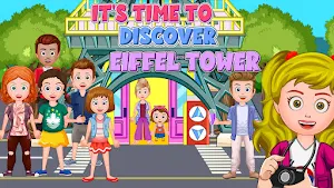 My Family Town - Paris Trip Screenshot 1