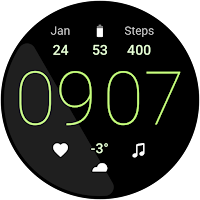 Simple Digital: Watch face