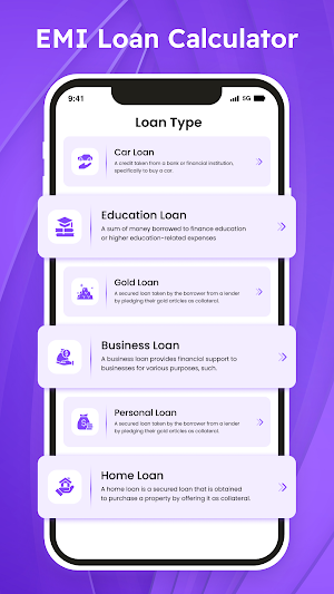 LOANPRO - EMI Loan Calculator Screenshot 1