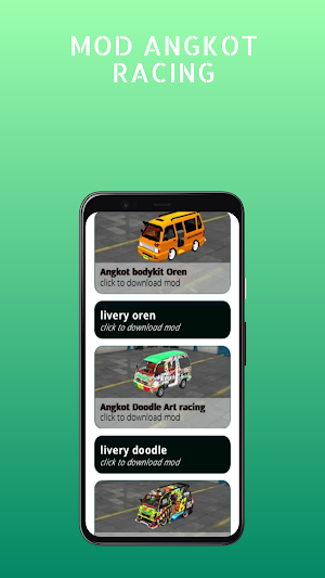 Mod Racing ceper Bussid Screenshot 3