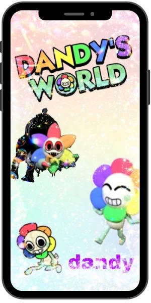 Dandy's Cute World Wallpaper Screenshot 1