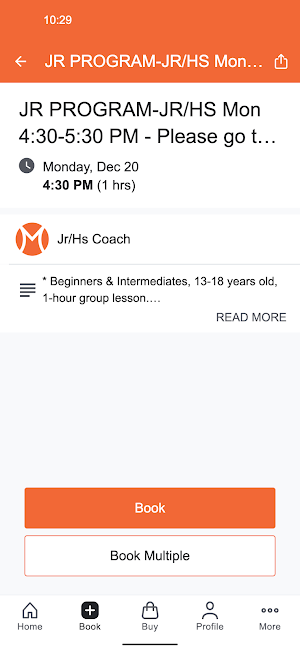 Murrieta Tennis Club Screenshot 2