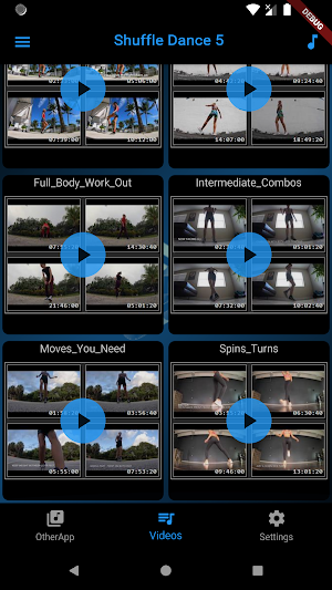 Shuffle dance training at home Screenshot 2