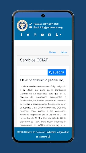 Portal del Socio Screenshot 2