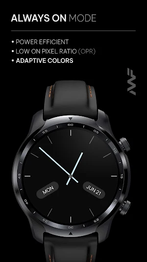 Awf Classic - watch face Screenshot 3