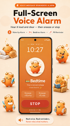 Voice Reminder Alarm Screenshot 1