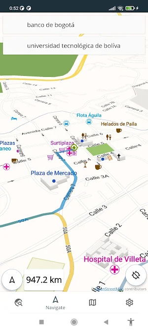Colombia Offline Map Screenshot 1