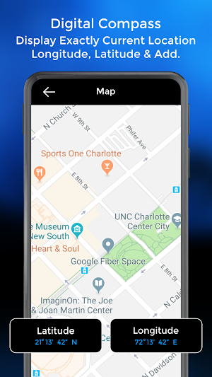 Smart Compass for Android - Free Digital Compass Screenshot 2