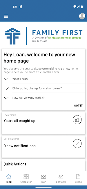 Mobile Mortgage by FamilyFirst Screenshot 0