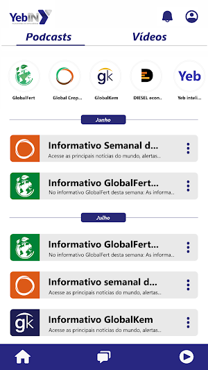 Plataforma YebIN Screenshot 3