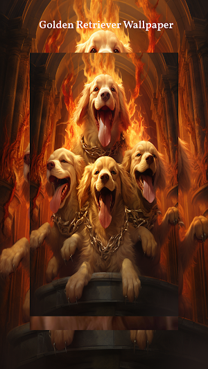 Golden Retriever Wallpaper Screenshot 3