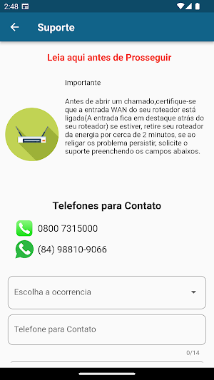 Play Telecom Cliente Screenshot 2
