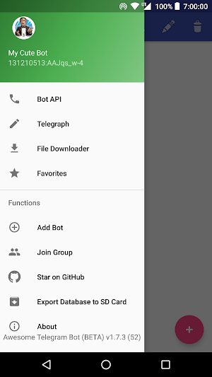 Awesome Telegram Bot Screenshot 0