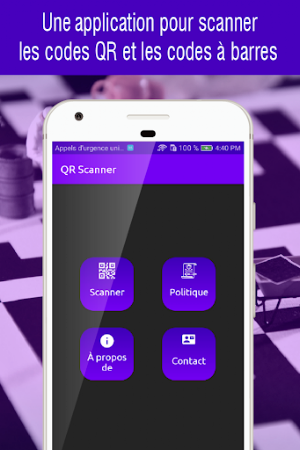 qr code scanner, lecteur qr Screenshot 0