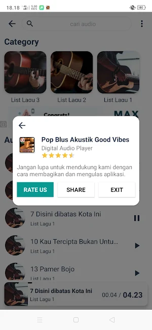 Pop Blus Akustik Good Vibes Screenshot 1