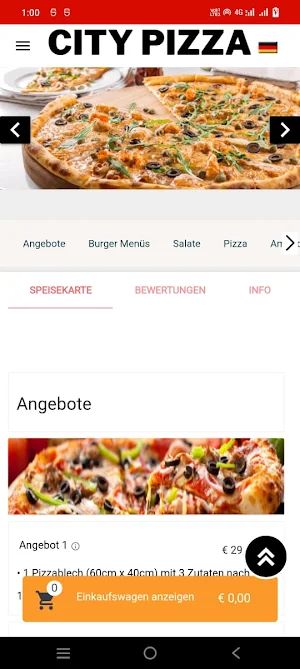 City Pizza Neustadt Screenshot 1